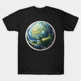 Fantasy Earth Globe T-Shirt